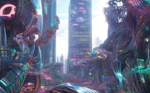 艺术与科技的奇妙相遇，现代文明的创新性之花