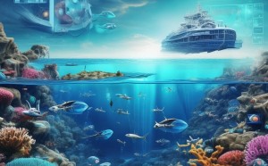 科技改变世界，海底科技与创新绘画的奇妙之旅
