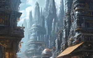 古代科技之都，智慧文明的巅峰，人类文明的璀璨篇章