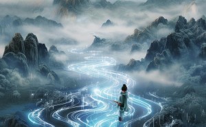 科技与创新国画，未来艺术的创新与表达