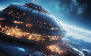 星际科技，人类文明的最后堡垒，探索宇宙，改变生活方式，推动文明进步的未来象征
